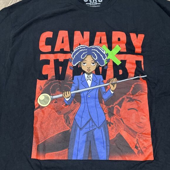 Otku Supply Hunter X Hunter Canary Big Graphic Print T Shirt Black Size 3XL - Picture 3 of 5